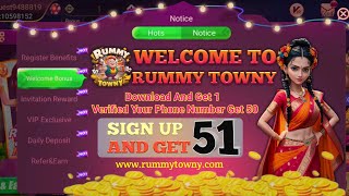 New Rummy App Today l New Rummy App 51 Bonus l 51 Bonus Rummy App Today l New Rummy