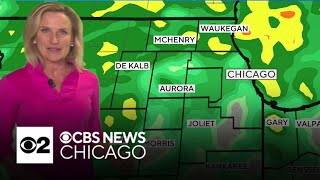 Some showers in store for Chicago area on Saturday
