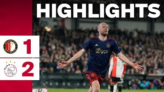 On to the FINAL ❌❌❌ | Highlights Feyenoord - Ajax | KNVB Beker