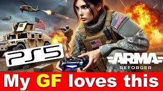 Arma Reforger PS5 REVIEW | DAY 19 GAMEPLAY | My GF perspective