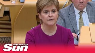 Nicola Sturgeon fights back tears as she issues apology