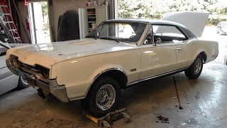 Rusty 1967 Oldsmobile 442 Hardtop Full Restoration Project