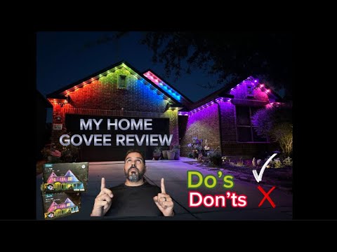 Govee Lights (My Home Review) The Do's and Don'ts @GOVEE #Howto #govee #diy