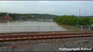 Passing through Pazhayangadi (Kannur) Railway Bride