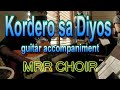 Kordero sa Dios | Guitar Accompaniment - Bisaya Version