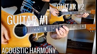 Double Acoustic Guitar Instrumental - Beautiful Sounding Harmony - Original by BobbyCrispy