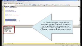 T-SQL Tutorial. Dynamic SQL course: refreshing views (Lesson 2)