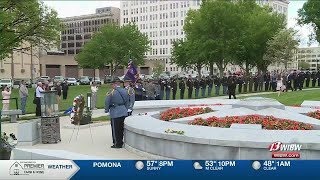 Fallen law enforcement honored and remembered at Kansas Law Enforcement Memorial Ceremony