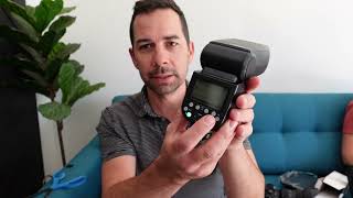 Unboxing and Initial Review of the Godox TT685II Speedlite Flash