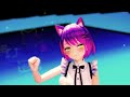 【mmdホロライブ】猫耳tmt『pink cat』 【4k】