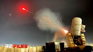 Meet The US C-RAM Shooting down Missiles at Night