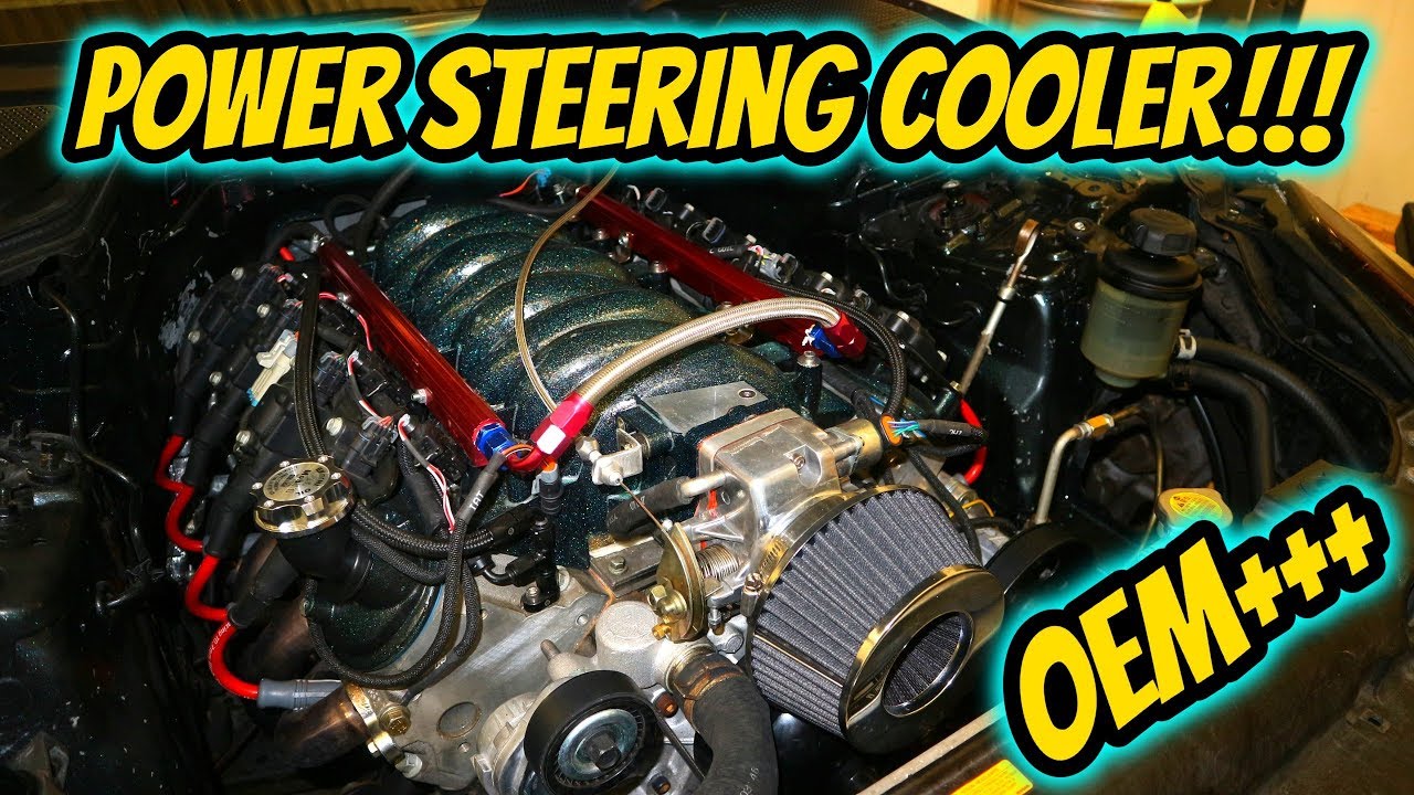 $27 POWER STEERING SYSTEM DIY!!! - YouTube