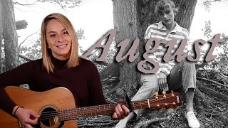 August - Taylor Swift Guitar Tutorial (EASY)