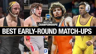 5 Early Round Matchups to Watch at NCAA Wrestling Championships