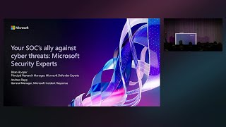 Your SOC's ally against cyber threats: Microsoft Security Experts | BRK236
