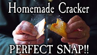 Crispiest Homemade Crackers - 18th Century Cooking