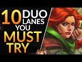 10 CRAZY DUO Hero Combos you MUST TRY - Pro Meta Tips and Tricks to CARRY Lane | Dota 2 Laning Guide