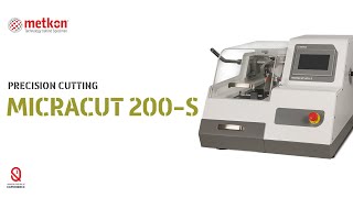 METKON MICRACUT 200-S - Metallographic Precision cutting Machine