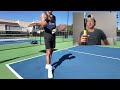 how to hit fast deep serves analyzing how pickleball pros serve slow motion u0026 overlays