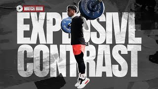 Explosive Contrast Workout for Athletes | Build Speed \u0026 Power Fast!