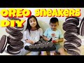 DIY OREO SNEAKERS! Walking on COOKIES! MARSHMALLOW FLUFF FEET! ok4kidstv video 60