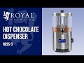 Hot Chocolate Dispenser  Royal Catering RCSS-3 | Product presentation 10010555