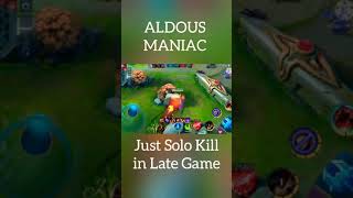 MANIAC ALDOUS, All ITEM DAMAGE 👍. #shorts #aldous #maniac