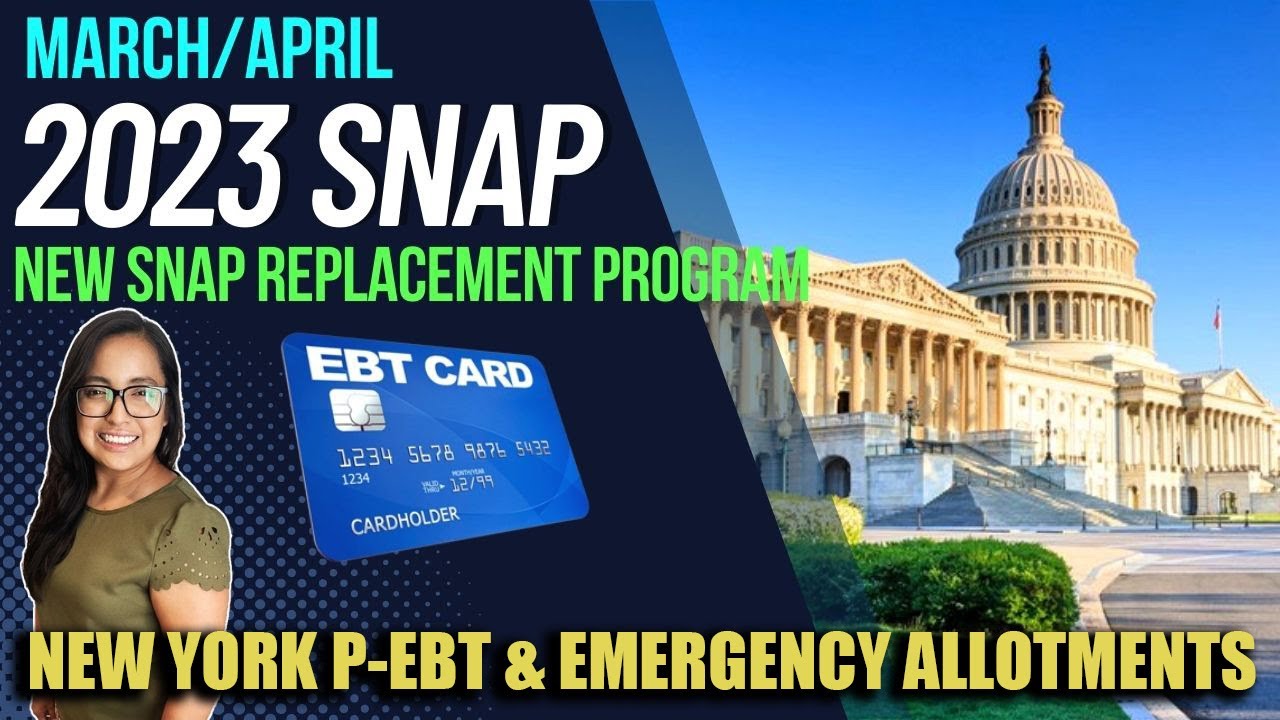 NEW 2023 SNAP UPDATE (MARCH-APRIL): NEW SNAP Replacement Program, NEW ...