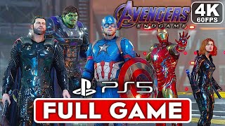 AVENGERS ENDGAME PS5 Gameplay Walkthrough Part 1 FULL GAME [4K 60FPS] - No Commentary