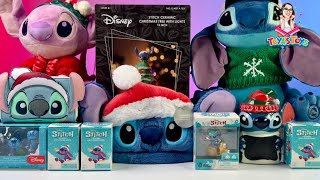 Unboxing and Review of Disney Stitch Christmas Holiday Toys Collection