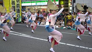 『本場徳島招待連⭐天水連 』🕺西口駅前通り演舞場💃【35th Minami Koshigaya Awa-Odori Dance Festival★第35回 南越谷阿波踊り 2019】8月24日(土)