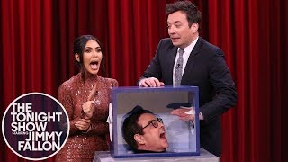 Can You Feel It? - Jimmy and Kim Kardashian Freak Out Touching Mystery Objects