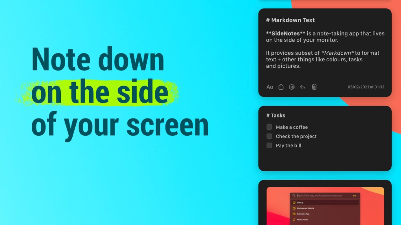 Sidenotes Getting Started Youtube