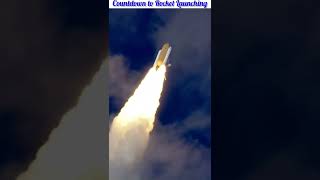 Count down to Rocket Launching.Space and planet world 4U Video. #shorts