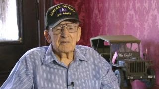 World War II veteran shares memories of driving Gen. Patton