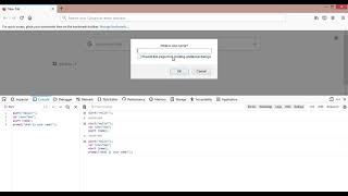 Running JavaScript Codes Using Mozilla Firefox