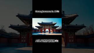 Ai로 표현한 광화문(Gwanghwamun in Ai) 🇰🇷 #ai #ai영상제작 #ai영상편집 #aipainting #civilization #생성형ai #wallpaper