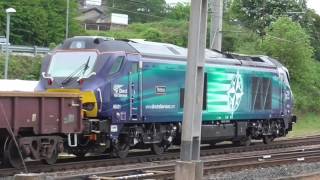 68021 6k05 Carlisle New Yard - Crewe Basford Hall engineers, 26th May 2016