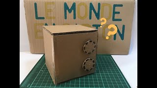 How to make a safe from cardboard 🔑 || DIY