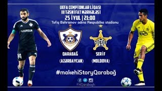 Qarabag 0-0 Sheriff  Qarabağ 0-0 Şerif Tiraspol  Карабах 0-0 Шериф UEFA Champions League