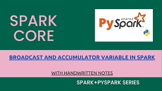 Broadcast and Accumulator Variable in Spark #spark