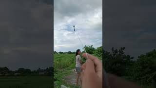 flying a kite high