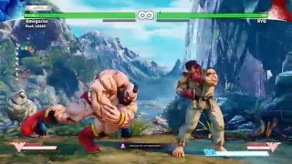 SFV Final Beta - True Standing 720 Gief