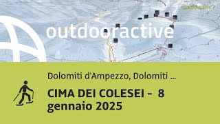 CIMA DEI COLESEI -  8 gennaio 2025