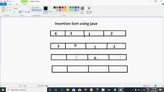 Insertion Sort Using Java in Hindi - Part1