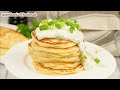 sour cream and onion pancakes herzhafte pancakes