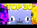 TOP 30 Luckiest Pet Simulator X Youtubers EVER!