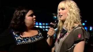 eTalk eXtended-DebraDiGiovanni Interviews Top9 Backstage After Performances
