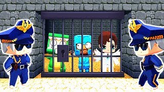 Miniworld NOOB vs PRO vs GOD：PRISON CHALLENGE in Miniworld！Animation