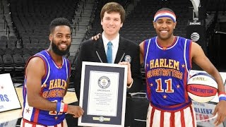 Most 3-Pointers by a Pair in One Minute | Guinness World Records Day